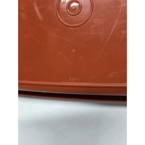 Tupperware Deli Meat Coldcut Storage Container Paprika with Lid Set of 2 - Picture 10 of 13